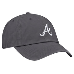 Atlanta Braves Club Adjustable Hat - Gray | Nike