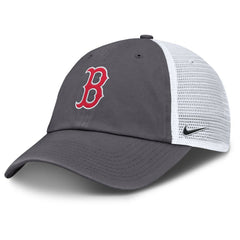 Boston Red Sox Adjustable Trucker Hat - Gray | Nike