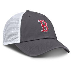 Boston Red Sox Adjustable Trucker Hat - Gray | Nike