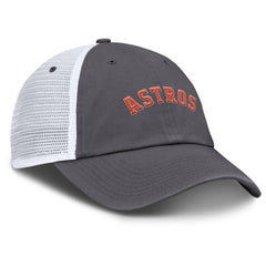 Houston Astros Wordmark Club Adjustable Trucker Hat - Gray | Nike