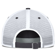 San Diego Padres Wordmark Club Adjustable Trucker Hat - Gray | Nike