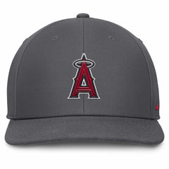 Los Angeles Angels Pro Performance Snapback Hat - Gray | Nike