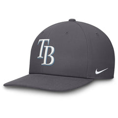 Tampa Bay Rays Pro Performance Snapback Hat - Gray | Nike