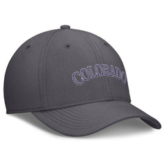 Colorado Rockies Swoosh Performance Flex Hat - Gray | Nike