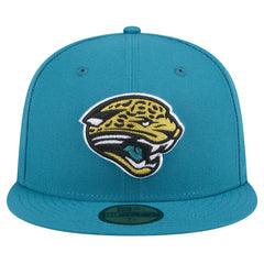 NFL Jacksonville Jaguars Throwback Logo Omaha 59FIFTY Fitted Hat
