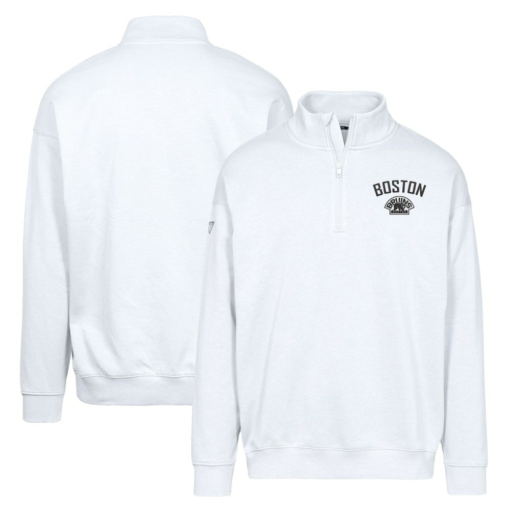 Boston Bruins Levelwear Murray City Capsule Quarter-Zip Sweatshirt
