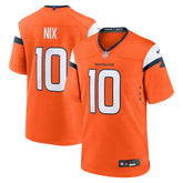 NFL Denver Broncos Bo Nix Player Game Jersey