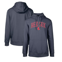 Boston Red Sox Levelwear Cooperstown Collection Podium Retro Spellout Pullover Hoodie - Navy