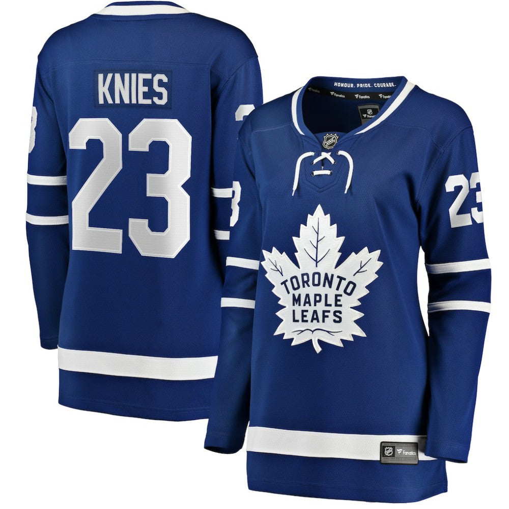 Matthew Knies Toronto Maple Leafs Fanatics Women's Home Breakaway Jersey