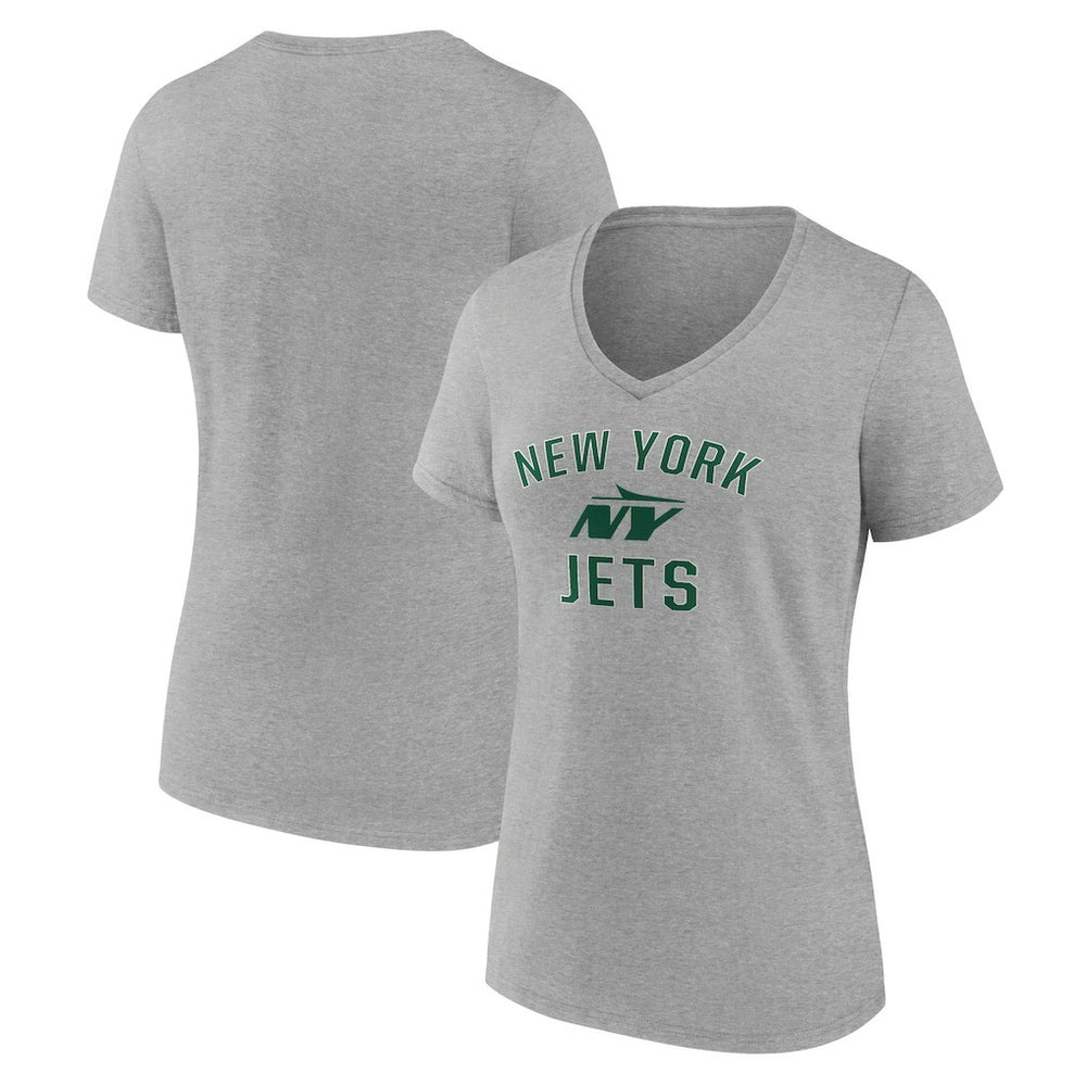 NFL New York Jets Women's Victory Arch V-Neck T-Shirt