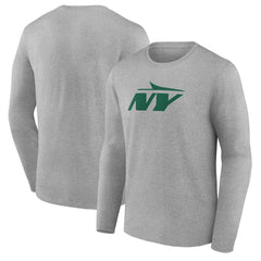 NFL New York Jets Secondary Logo Long Sleeve T-Shirt