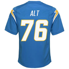 NFL Los Angeles Chargers Joe Alt Youth Game Jersey