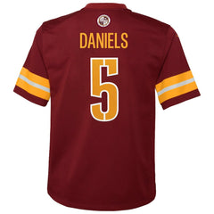 NFL Washington Commanders Jayden Daniels Youth Game Jersey
