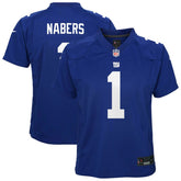 NFL New York Giants Malik Nabers Youth Game Jersey