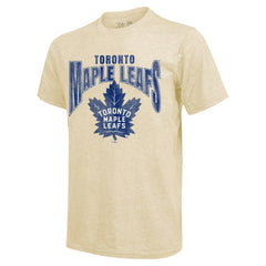 Auston Matthews Toronto Maple Leafs Majestic Threads Dynasty Name & Number Tri-Blend T-Shirt