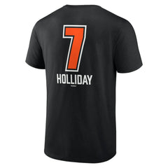 Jackson Holliday Baltimore Orioles Fastball Player Name & Number T-Shirt - Black