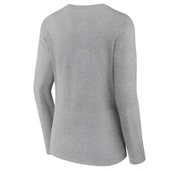 NFL Cleveland Browns Women's Primary Logo Long Sleeve V-Neck T-Shirt
