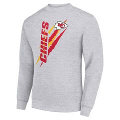 NFL Kansas City Chiefs Starter Color Scratch Team Graphic Fleece Pullover Sweatshirt