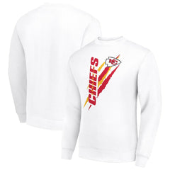 NFL Kansas City Chiefs Starter Color Scratch Team Graphic Fleece Pullover Sweatshirt