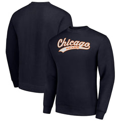 NFL Chicago Bears Starter Tailsweep Team Graphic Tri-Blend Fleece Pullover Sweatshirt