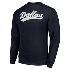 NFL Dallas Cowboys Starter Tailsweep Team Graphic Tri-Blend Fleece Pullover Sweatshirt