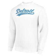 NFL Detroit Lions Starter Tailsweep Team Graphic Tri-Blend Fleece Pullover Sweatshirt