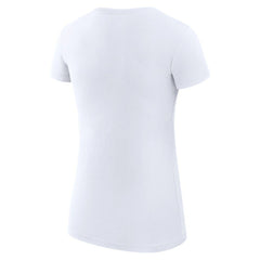 Arizona Diamondbacks G-III 4Her by Carl Banks Women's Super-Slim Fit Lightweight Collage Team Graphic Crew Neck T-Shirt - White