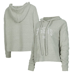 Philadelphia 76ers Concepts Sport Women's Ventura Comfy Pullover Hoodie - Gray shop