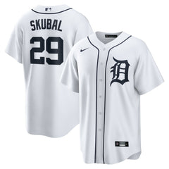 Tarik Skubal Detroit Tigers Home Replica Jersey - White | Nike