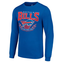 NFL Buffalo Bills Starter '80s Inspired Team Logo Long Sleeve T-Shirt