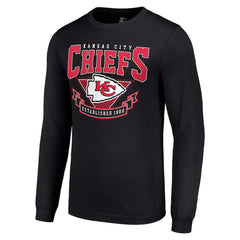 NFL Kansas City Chiefs Starter '80s Inspired Team Logo Long Sleeve T-Shirt