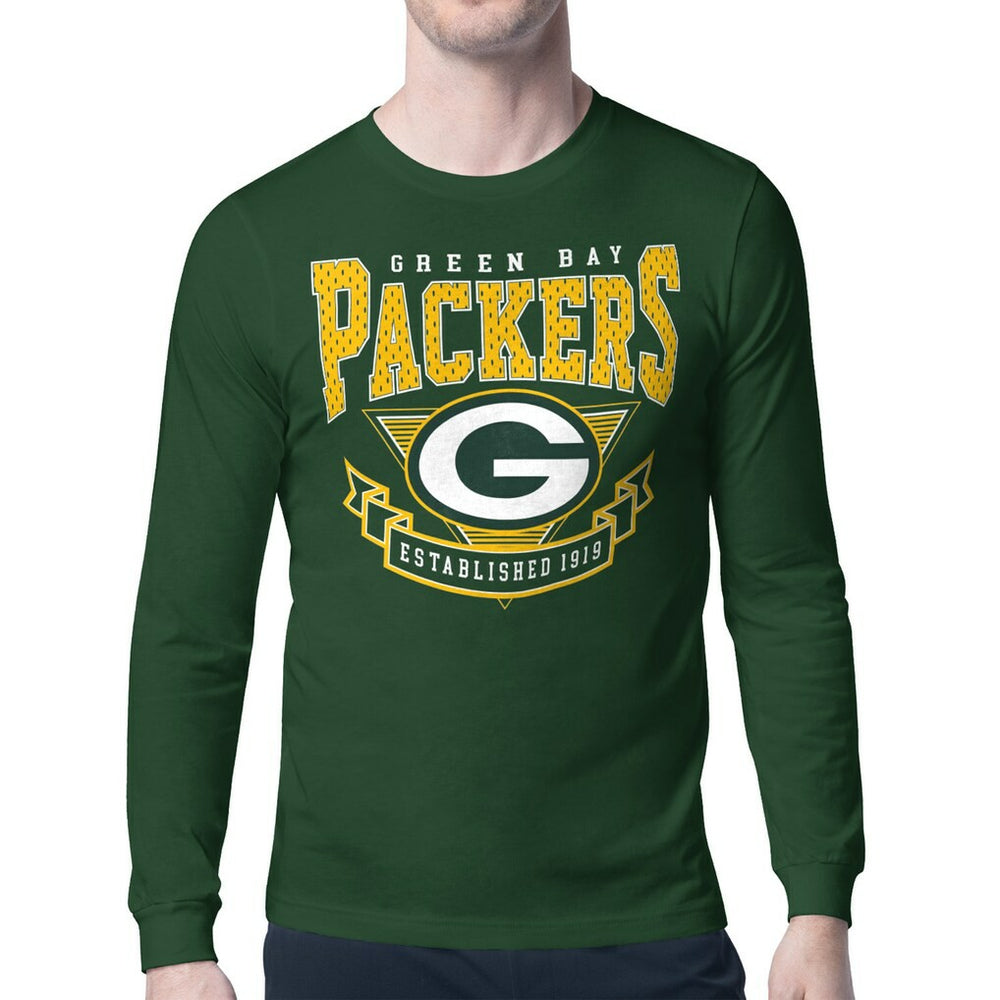 NFL Green Bay Packers Starter '80s Inspired Team Logo Long Sleeve T-Shirt