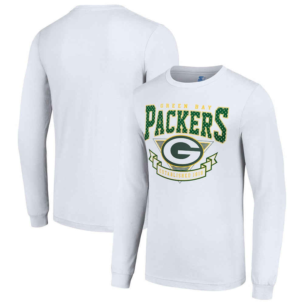 NFL Green Bay Packers Starter '80s Inspired Team Logo Long Sleeve T-Shirt