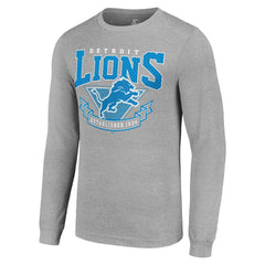 NFL Detroit Lions Starter '80s Inspired Team Logo Long Sleeve T-Shirt