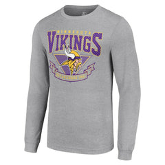 NFL Minnesota Vikings Starter '80s Inspired Team Logo Long Sleeve T-Shirt