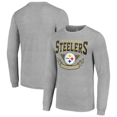 NFL Pittsburgh Steelers Starter '80s Inspired Team Logo Long Sleeve T-Shirt