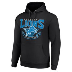 NFL Detroit Lions Starter ‘80s Inspired Pullover Hoodie
