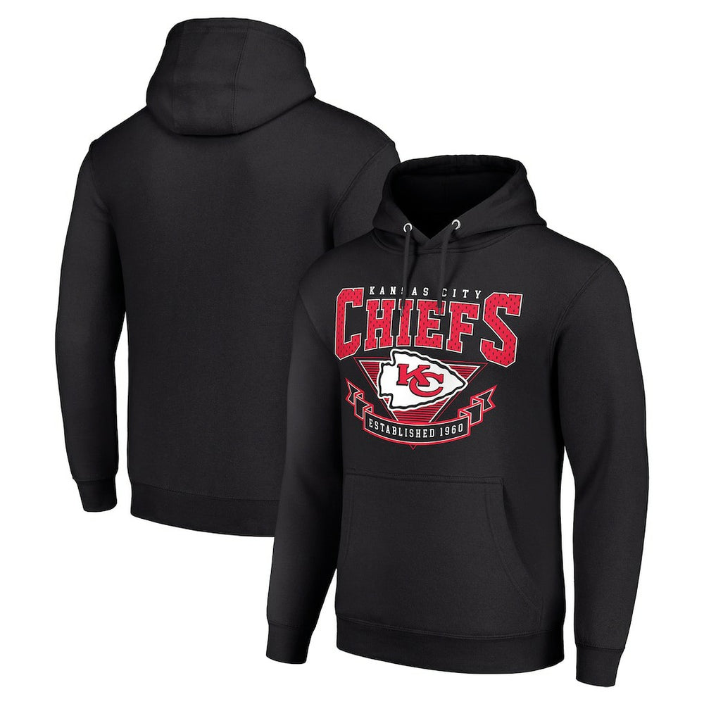 NFL Kansas City Chiefs Starter ‘80s Inspired Pullover Hoodie