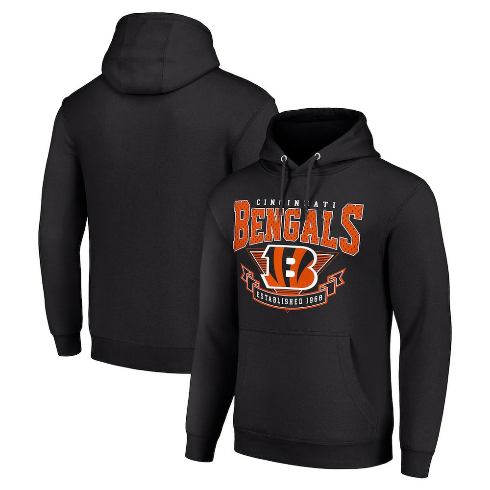 NFL Cincinnati Bengals Starter ‘80s Inspired Pullover Hoodie