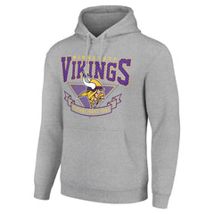 NFL Minnesota Vikings Starter ‘80s Inspired Pullover Hoodie