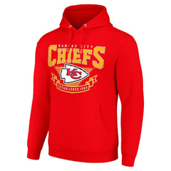 NFL Kansas City Chiefs Starter ‘80s Inspired Pullover Hoodie