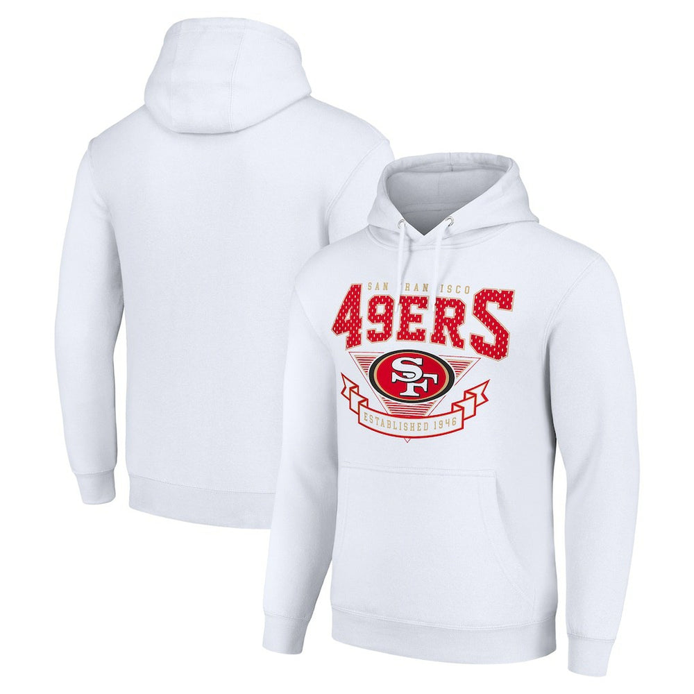NFL San Francisco 49ers Starter ‘80s Inspired Pullover Hoodie