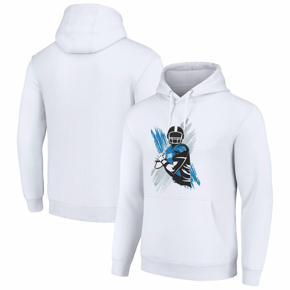 NFL Detroit Lions Starter Player X Fleece Pullover Hoodie