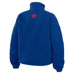 NFL Buffalo Bills WEAR by Erin Andrews Women's Polar Fleece Half-Zip Jacket