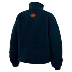 NFL Chicago Bears WEAR by Erin Andrews Women's Polar Fleece Half-Zip Jacket