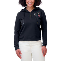 NFL Houston Texans WEAR by Erin Andrews Women's Waffle Hoodie Pullover Top