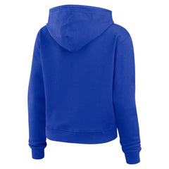 NFL Los Angeles Rams WEAR by Erin Andrews Women's Waffle Hoodie Pullover Top