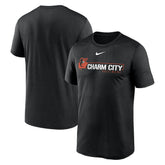 Baltimore Orioles Local Home Town T-Shirt - Black | Nike