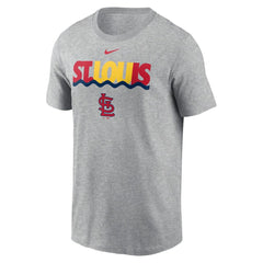 St. Louis Cardinals Local Home Town T-Shirt - Heather Charcoal | Nike