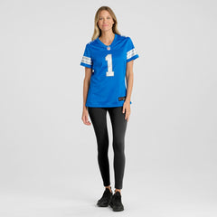 NFL Detroit Lions Number 1 Mom Game Jersey